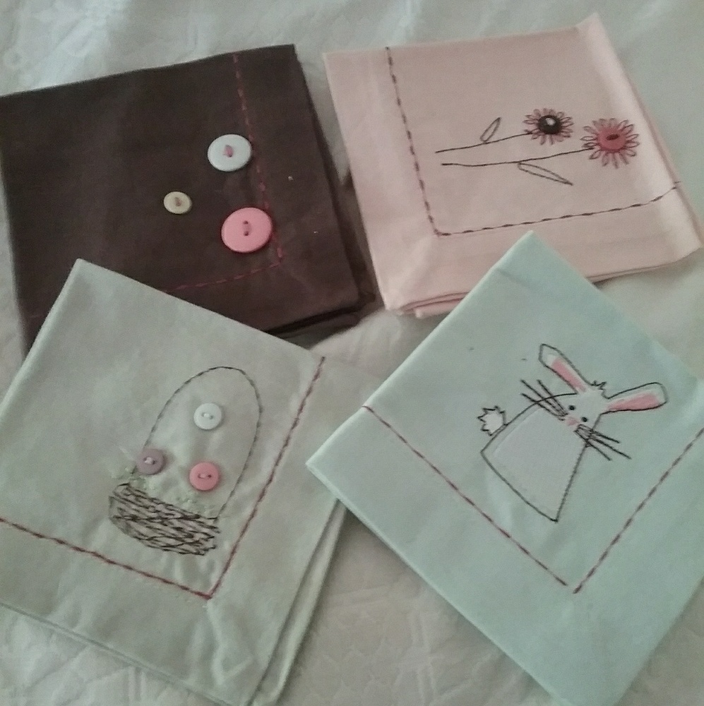 Set Of 4 Handkerchiefs